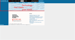 Desktop Screenshot of gadola.com